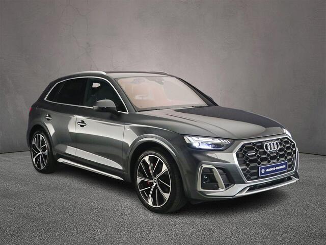 Audi Q5 55 TFSI e S edition | Luchtvering | 360 camera | Leder | Trekhaak | Head-Up | Ambient Lichtpakket