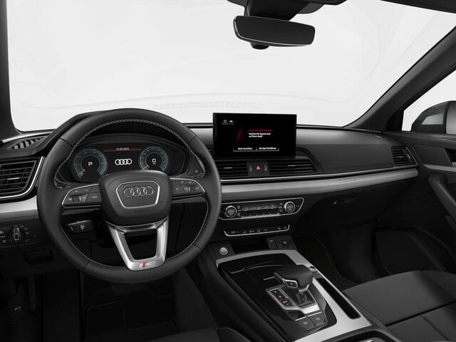 Audi Q5 50 TFSI e S edition 299PK | Panorama dak | S-line in & exterieur | Zwart optiek | Clima |