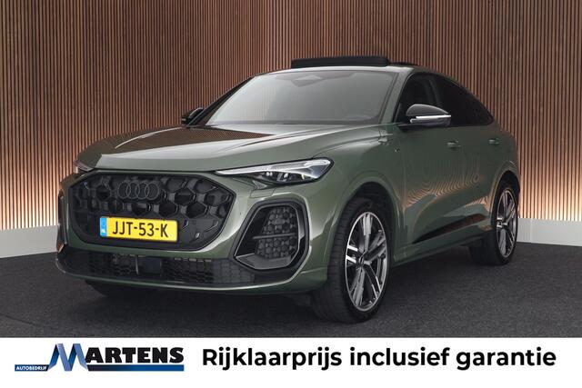 Audi Q5 Sportback 2.0 TFSI 299pk e-hybrid quattro S edition Trekhaak 360Camera Leder Keyless Panoramadak 2x S-Line