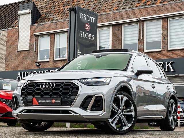 Audi Q5 55 TFSI e S-Line PANO 21 INCH CARBON 360 CAMERA MATRIX LED ADAP CRUISE