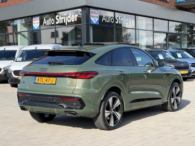 Audi Q5 Sportback 2.0 TFSI e-hybrid quattro S edition 299PK | District Green Metallic | Panodak