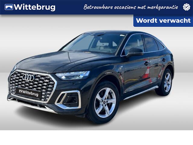 Audi Q5 Sportback 55 TFSI e 367PK S-Tronic Quattro S edition / Sport stoelen / Matrix / Achteruitrijcamera / virtual cockpit plus / 19'' LMV