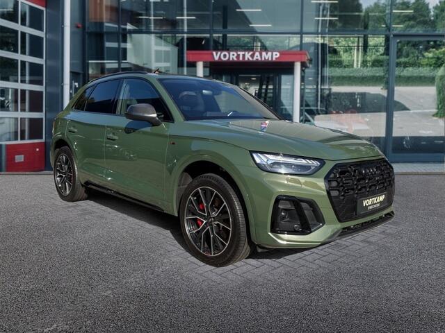 Audi Q5 55 TFSIe QUATTRO S-LINE PANO-DAK/TREKHAAK/BenO/CAMERA/ELEK-KLEP/STOELVERW