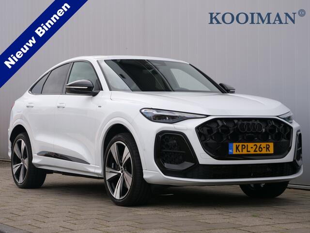 Audi Q5 Sportback 2.0 TFSI e-hybrid quattro S edition 299 Pk Automaat NIEUW MODEL Stoelverwarming / Pano-dak / Adaptive Cruise / Camera's