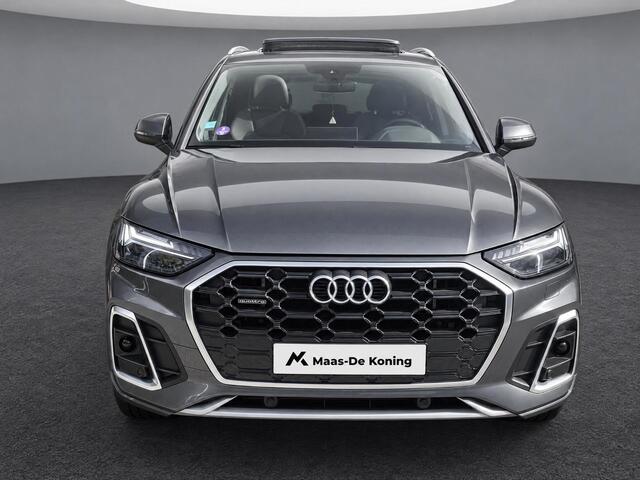 Audi Q5 50 TFSIe 299pk S-tronic S edition · Panoramadak · Camera · Matrix LED · Apple/Android Car Play · Elek. Achterklep ·