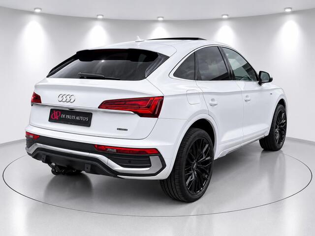 Audi Q5 Sportback 55 TFSI e S edition S Line Head Up Matrix Trekhaak ACC 21 Inch Keyless Camera Massage