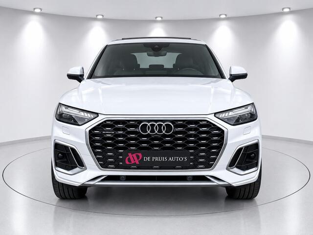 Audi Q5 Sportback 55 TFSI e S edition S Line Head Up Matrix Trekhaak ACC 21 Inch Keyless Camera Massage