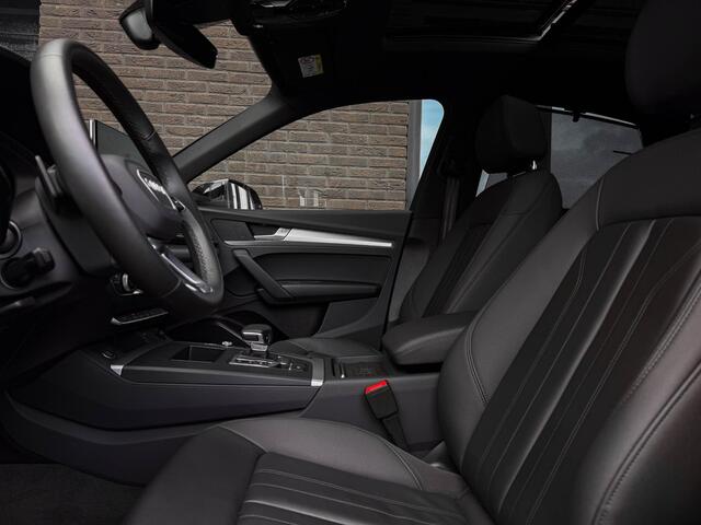 Audi Q5 45 TFSI | All Black | Pano | 20" | Trekh. Memo | Topview | Tour | Sensor a.klep |