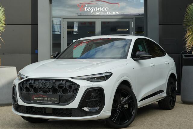 Audi Q5 Sportback 2.0 TFSI e-hybrid quattro S edition Sportback | 299PK | Pano | 360° | 21" | Keyless | S Line | Tech Plus | Audi Q5 Sportback S edition 299 PK Plug-in Hybrid met 2.0 viercilinder, panoramadak, 360° camera, 21-inch lichtmetalen velgen, Keyless Entry, adaptieve LED-koplampen, adaptieve cruise control