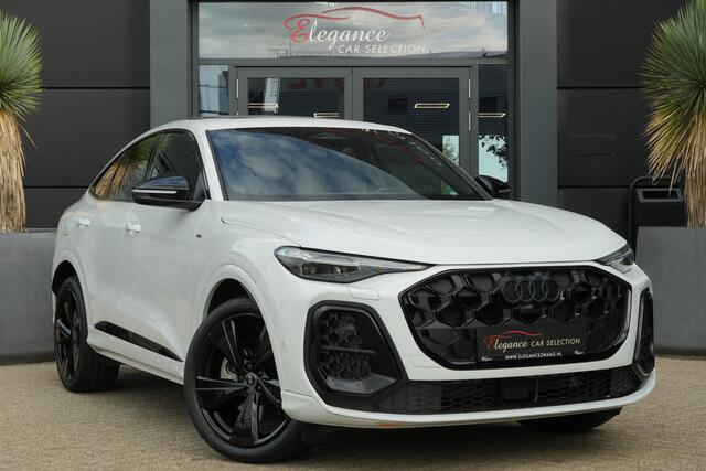 Audi Q5 Sportback 2.0 TFSI e-hybrid quattro S edition Sportback | 299PK | Pano | 360° | 21" | Keyless | S Line | Tech Plus | Audi Q5 Sportback S edition 299 PK Plug-in Hybrid met 2.0 viercilinder, panoramadak, 360° camera, 21-inch lichtmetalen velgen, Keyless Entry, adaptieve LED-koplampen, adaptieve cruise control