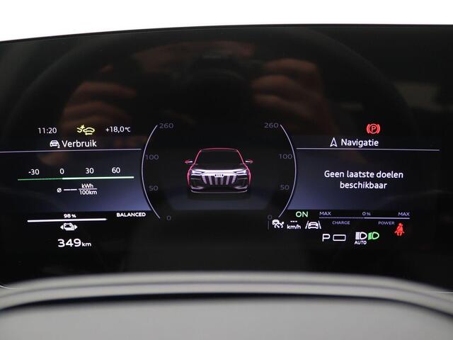 Audi Q6 e-tron Launch edition 83 kWh 252PK Panoramadak, Trekhaak, Keyless, Warmtepomp, 360gr. Camera, Stoelverwarming, LED Plus, Elektr. Achterklep, 20" LM Velgen