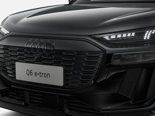 Audi Q6 Sportback e-tron S edition performance 306 PK · Glazen panoramadak · Exterieurpakket zwart · Warmtewerend glas donker tint