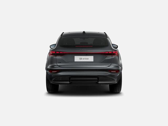 Audi Q6 Sportback e-tron S edition performance 306 PK · Glazen panoramadak · Exterieurpakket zwart · Warmtewerend glas donker tint