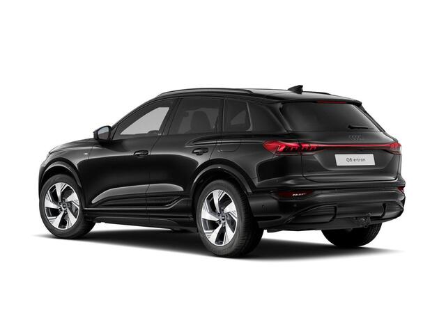 Audi Q6 e-tron S edition 83 kWh 252 PK · Tech pro · Elek. wegklapbare trekhaak · Glazen panoramadak · Lederen bekleding