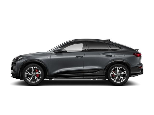 Audi Q6 Sportback e-tron S edition performance 100 kWh 306pk | Lederen bekleding | Trekhaak | Elektrisch verstelbare voorstoelen + geheugen | MMI Bijrijdersscherm | Verlengde garantie