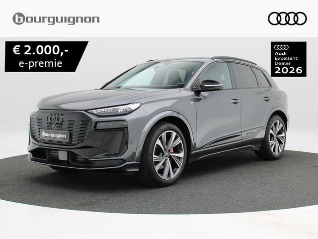 Audi Q6 S edition e-tron 83Kwh 252 PK | Tech Pro pakket | 21 Lm velgen | Zwart optiek pakket | Privacy glass |