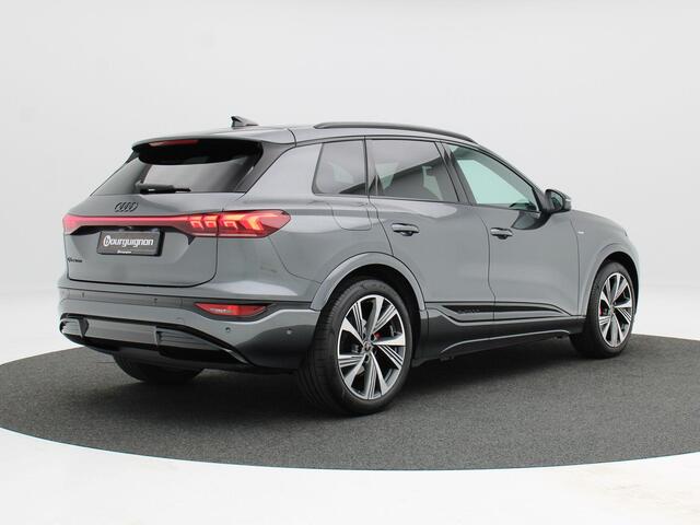 Audi Q6 S edition e-tron 83Kwh 252 PK | Tech Pro pakket | 21 Lm velgen | Zwart optiek pakket | Privacy glass |