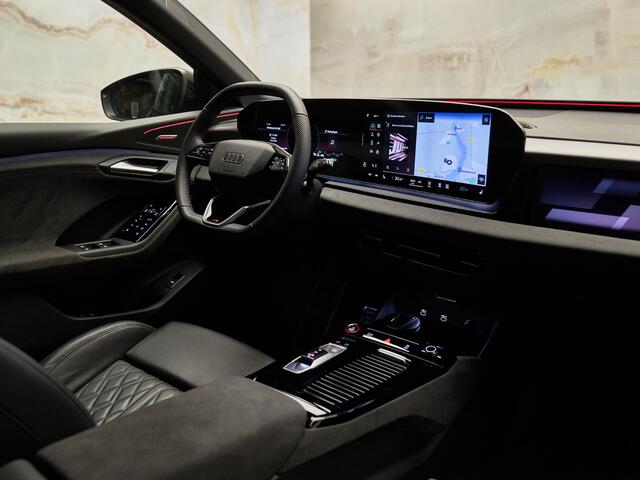 Audi Q6 SQ6 e-tron Quattro, pano, 21", matrix-LED, B&O, bijrijdersdisplay, luchtv., HUD, ACC, privacy