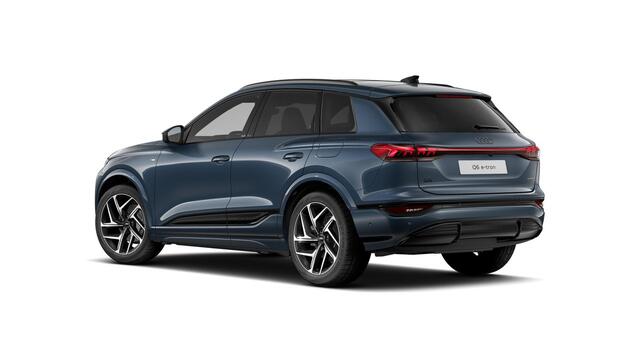 Audi Q6 e-tron S edition quattro 100 kWh Tech Pro - Panoramadak - Adaptieve Cruise Control - Adaptive air suspension - MMI experience plus - B&O - Stoelventilatie voor - Zwartoptiek pakket - OLED achterlichten -