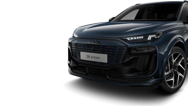 Audi Q6 e-tron S edition quattro 100 kWh Tech Pro - Panoramadak - Adaptieve Cruise Control - Adaptive air suspension - MMI experience plus - B&O - Stoelventilatie voor - Zwartoptiek pakket - OLED achterlichten -