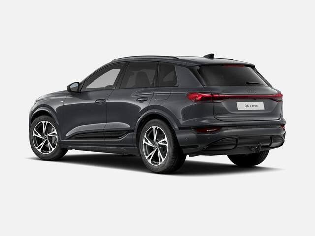 Audi Q6 e-tron S edition 83 kWh 252 PK · Trekhaak elek. wegklapbaar · Exterieurpakket zwart · Tech plus