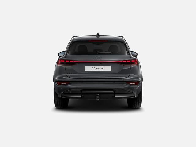 Audi Q6 e-tron S edition 83 kWh 252 PK · Trekhaak elek. wegklapbaar · Exterieurpakket zwart · Tech plus