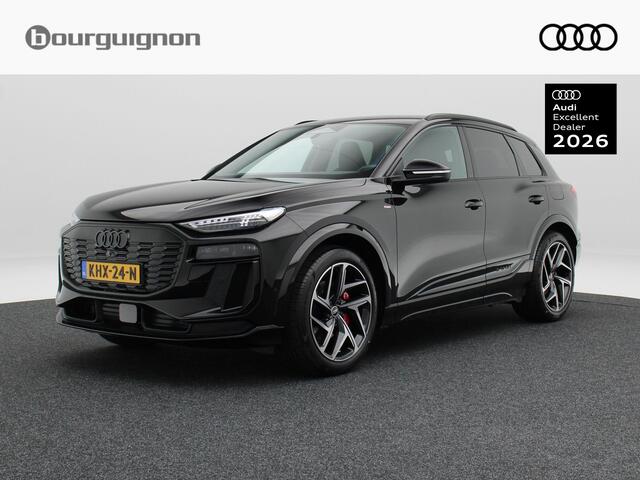 Audi Q6 e-tron S edition | performance 100 kWh | 21 inch | Trekhaak | Rode remzadels | Privacy glas | Zwart Optiek |