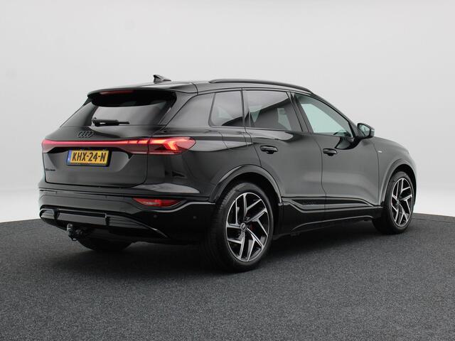 Audi Q6 e-tron S edition | performance 100 kWh | 21 inch | Trekhaak | Rode remzadels | Privacy glas | Zwart Optiek |