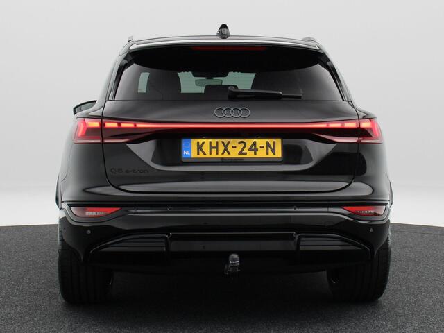 Audi Q6 e-tron S edition | performance 100 kWh | 21 inch | Trekhaak | Rode remzadels | Privacy glas | Zwart Optiek |
