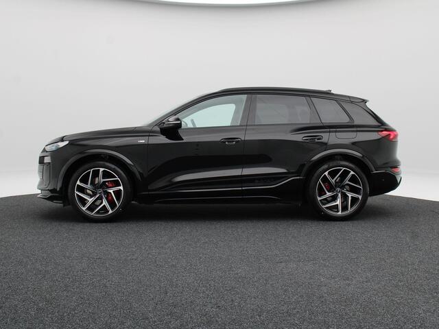 Audi Q6 e-tron S edition | performance 100 kWh | 21 inch | Trekhaak | Rode remzadels | Privacy glas | Zwart Optiek |