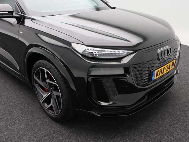 Audi Q6 e-tron S edition | performance 100 kWh | 21 inch | Trekhaak | Rode remzadels | Privacy glas | Zwart Optiek |