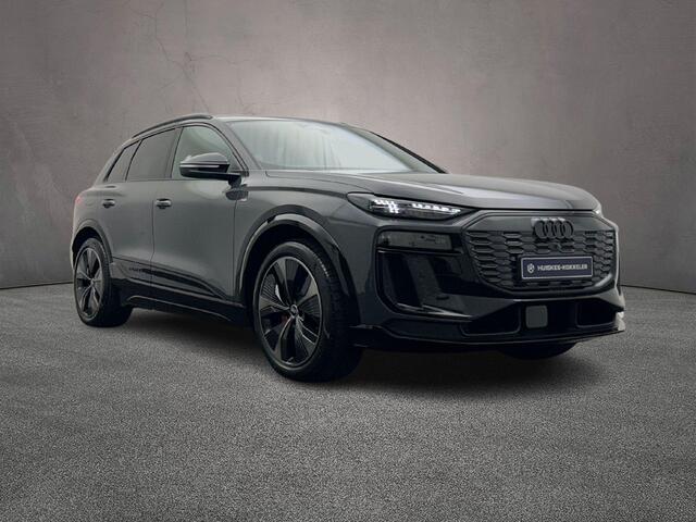 Audi Q6 e-tron S-edition performance 306PK 100 kWh | Trekhaak | Luchtvering | Head-Up | 21-Inch | B&O | Top-View | MMI-Pro | Stoelverwarming voor + achter |