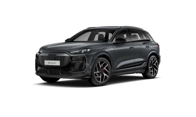 Audi Q6 e-tron S edition 83 kWh | Trekhaak | Adaptieve Luchtvering | Adaptieve Cruise | Panorama Dak | B&O 3D | Camera | Head-up | Matrix LED | Pack Tech | Navigatie-pakket | Trekhaak-pakket | Interieur-pakket |
