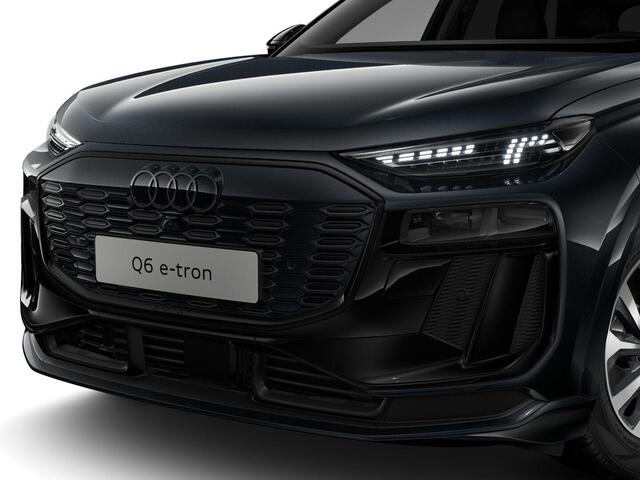 Audi Q6 e-tron S edition 83 kWh 225pk | Trekhaak wegklapbaar | S-line Exterieur | MMI bijrijdersscherm | Stoelverwaming voor en achter