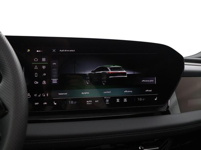 Audi Q6 e-tron S edition 83 kWh 252pk · SOH 98,1% · Panoramadak · 360 Camera · Inklap. Trekhaak · Luchtvering · Elek. Voorstoelen · Garantie t/m 19-06-2030 of 100.000km