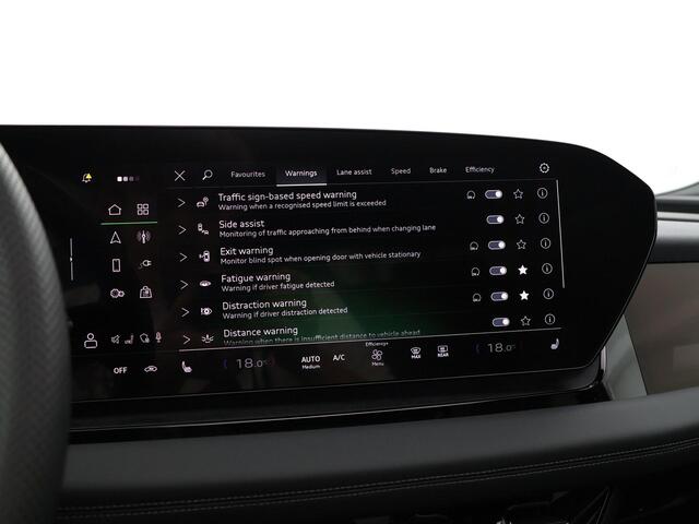 Audi Q6 e-tron S edition 83 kWh 252pk · SOH 98,1% · Panoramadak · 360 Camera · Inklap. Trekhaak · Luchtvering · Elek. Voorstoelen · Garantie t/m 19-06-2030 of 100.000km