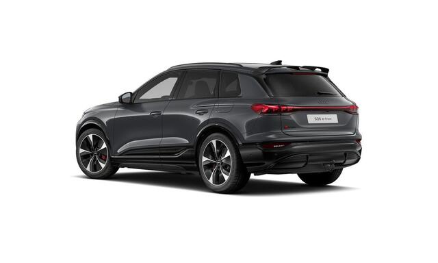 Audi Q6 SQ6 Edition One Grey | Panoramadak | Trekhaak | Luchtvering | Sportstoelen Plus | Head-up display | Bang & Olufsen | Carbon dakspoiler | 360 camera |