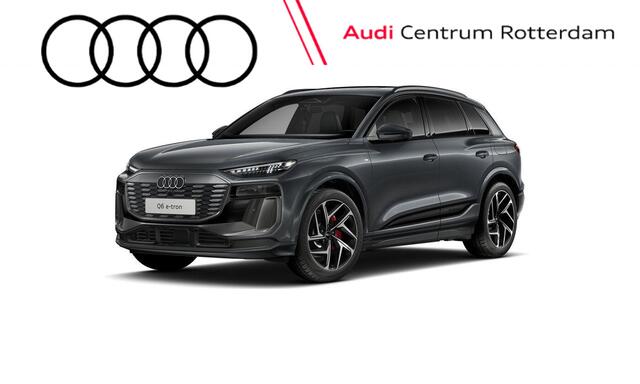 Audi Q6 e-tron S edition performance 100 kWh | Panoramadak | Trekhaak | Sportstoelen Plus | Luchtvering | Warmtepomp | 360 camera | Parkeerassistent Plus | Stoelverwarming voor en achter |