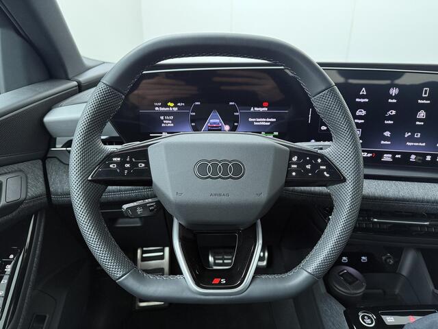 Audi Q6 e-tron S edition performance 100 kWh Matrix led koplampen / Rondomzicht camera / Luchtvering / Stuurwiel verwarmd / Voorstoelen verwarmd / Achterstoelen verwarmd