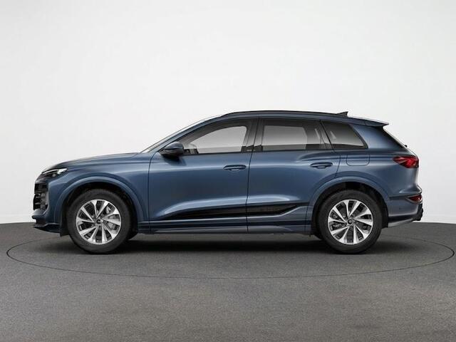 Audi Q6 e-tron Advanced edition e-tron 83 Kwh 252 pk | Trekhaak, mechanisch draaibaar | Warmtewerend glas donker tint | Sportstoel zwart leder-kunstl | Volledig in carrosseriekleur |