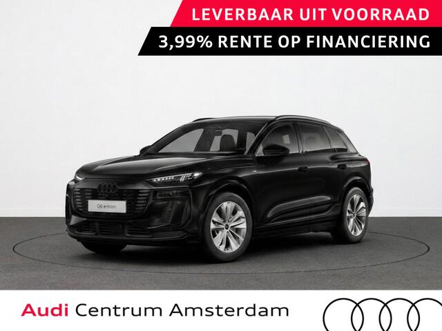 Audi Q6 e-tron S edition e-tron 83 Kwh 252 pk | Trekhaak, mechanisch draaibaar | Exterieurpakket zwart | Warmtewerend glas donker tint | Audi drive select |