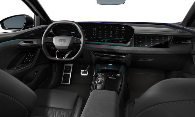 Audi Q6 Sportback e-tron S edition quattro 100 kWh | Panoramadak | Trekhaak | 21 inch velgen | Bang & Olufsen | Sportstoelen Plus | Head-up display | Warmtepomp | 360 camera | Stoelverwarming voor en achter |