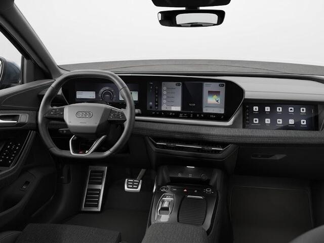 Audi Q6 e-tron S edition 83 Kwh 252 pk | Glazen panoramadak | Trekhaak, mechanisch draaibaar | Exterieurpakket zwart | Warmtewerend glas donker tint |