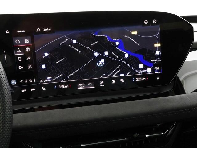 Audi Q6 SQ6 e-tron SQ6 quattro 100 kWh 490pk · SOH 98% · Panoramadak · 360 Camera · Inklapbare Trekhaak · Warmtepomp · Elek. Stoelen + Geheugen · Garantie t/m 06-10-2030 of 100.000km
