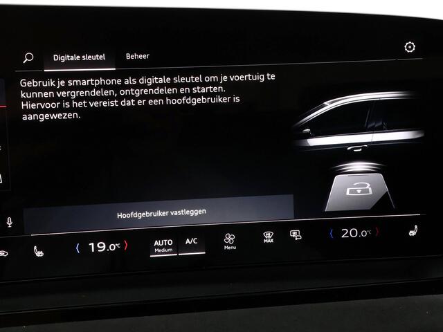 Audi Q6 SQ6 e-tron SQ6 quattro 100 kWh 490pk · SOH 98% · Panoramadak · 360 Camera · Inklapbare Trekhaak · Warmtepomp · Elek. Stoelen + Geheugen · Garantie t/m 06-10-2030 of 100.000km