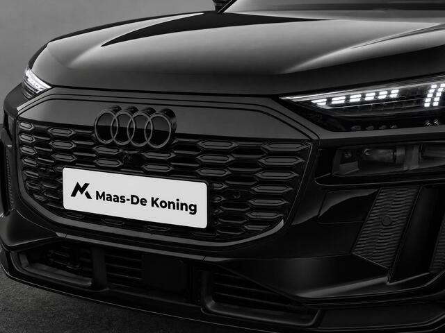 Audi Q6 e-tron S edition 83 kWh 252 PK · Adaptieve luchtvering · Glazen panoramadak · Trekhaak elek. wegklapbaar