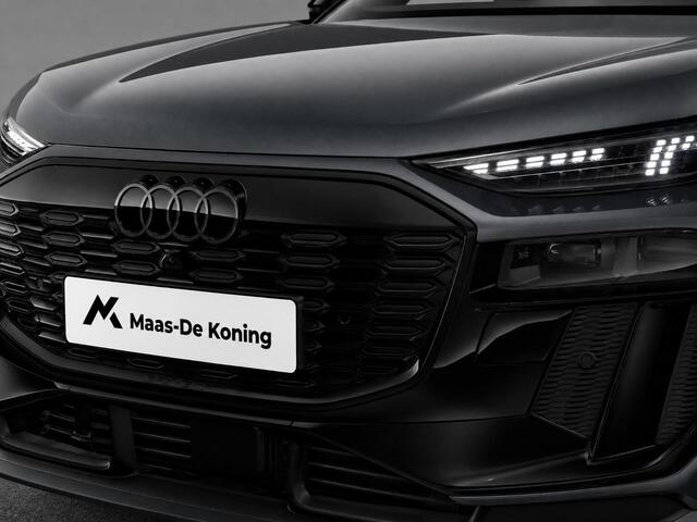 Audi Q6 Sportback e-tron S edition 83 kWh 252 PK · Glazen panoramadak · Trekhaak elek. wegklapbaar · Optiekpakket zwart