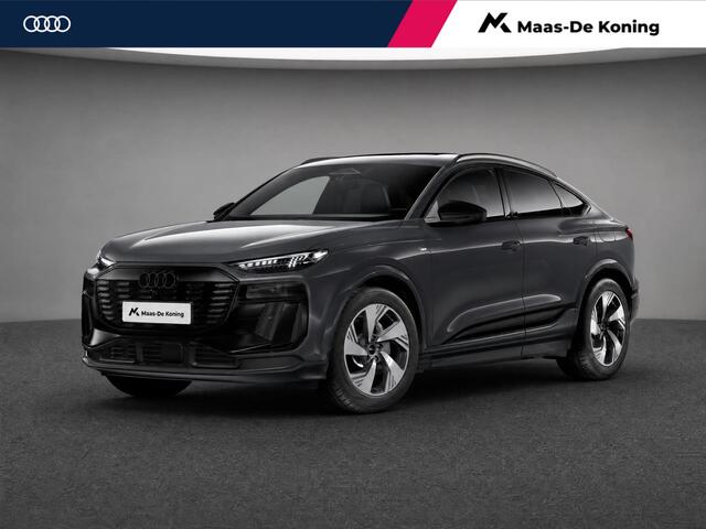 Audi Q6 Sportback e-tron S edition 83 kWh 252 PK · Glazen panoramadak · Trekhaak elek. wegklapbaar · Optiekpakket zwart