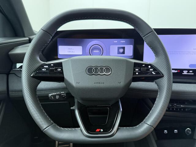 Audi Q6 Sportback e-tron S edition performance 100 kWh | 306 PK | SoH 96% | Warmtepomp | Adaptive Cruise Control | 360 graden camera | Panoramadak | Matrix LED | Keyless Entry | Dodehoek detectie | Draadloze telefoonlader | Elektrische achterklep | Navigatiesysteem | Sfeerverlichting | Stoelmassage & -verwarming | S-Line | Apple Carplay / Android Auto |