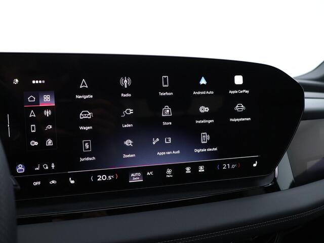 Audi Q6 e-tron 252pk S edition 83 kWh · SOH 97,5% · Panoramadak · Leder · 360 Camera · Luchtvering · Wegklapbare Trekhaak · Stoelverwarming Voor + Achter ·
